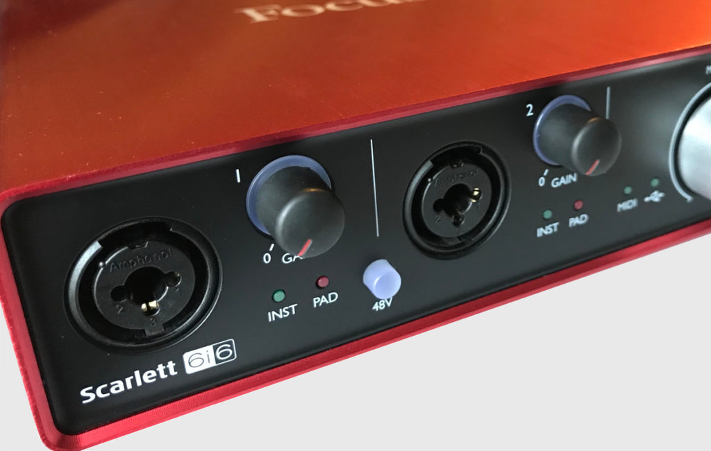 Focusrite scarlett 6i6 Gen2オーディオインターフェース - DTM/DAW